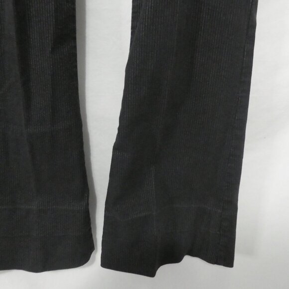 DYNAMITE | size 7 | Striped Charcoal Pants | Faux Pockets - Picture 9 of 16